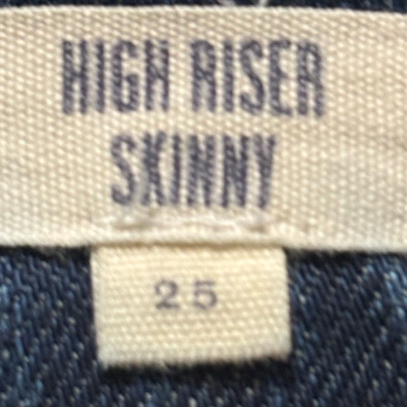 Madewell high riser skinny size 25 - Picture 6 of 11